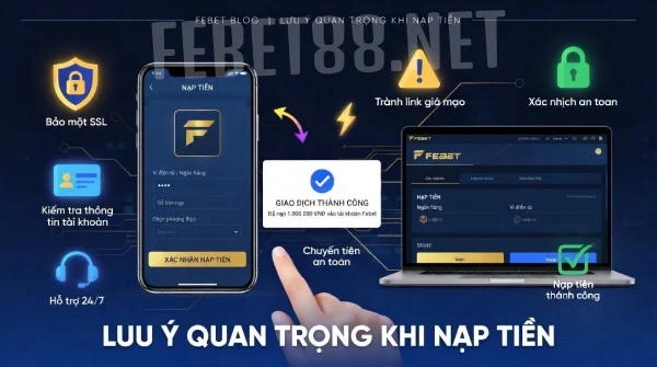 nạp tiền trên nhà cái Febet