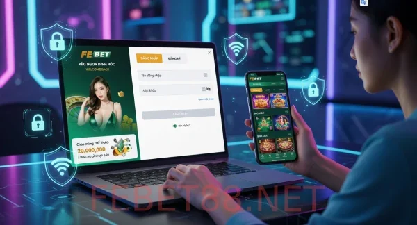 Hướng dẫn truy cập casino trực tuyến Febet